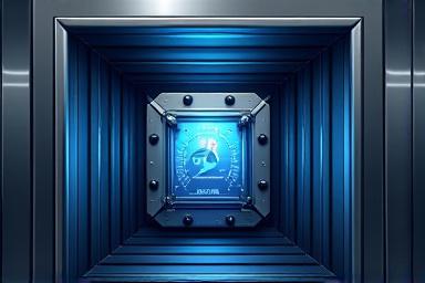 Icona di un termometro e un igrometro in un caveau.